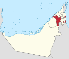 Kaart van As-Sharqah