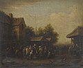 A Fish Market in a Village Square by Barent Gael, n.d. (late 17th century)