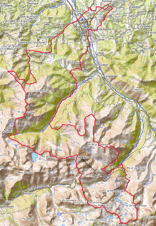 Carte topographique