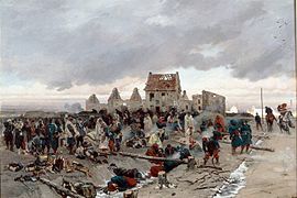 Bivouac après le combat du Bourget, 21 décembre 1870 (1873).