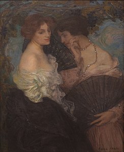 Confidences, Bucarest, musée national d'Art de Roumanie.