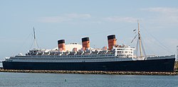 RMS Queen Mary v Long Beach, Kalifornie