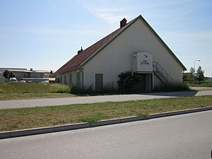 Artillerihallen, uppförd 1944.