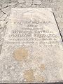 The tombstone of gen. Bronislaw Duch.