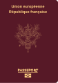 French passport cover