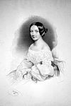 Luise Neumann, Lithographie, 1840