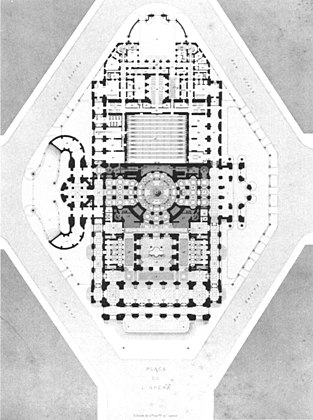 Plan of the ground floor