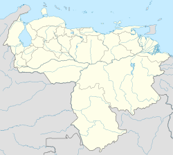 Map shawin the location o José Rafael Revenga Municipality within Venezuela