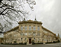 The main building of Azerbaijan State Economic University designed by Dmitriy Buynov.