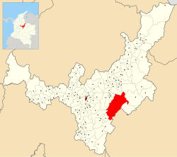 Location of the municipality and town of Aquitania in the Boyacá Department of Colombia