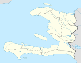 Map showing the location of Pic Macaya National Park