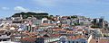 * Nomination The Castle of St. Jorge viewed from the Triumphal Arch of Rua Auguta. Lisboa, Portugal -- Alvesgaspar 12:49, 27 April 2014 (UTC) * Promotion A dustspot (see annotation) and please remove the birds which are not cleary recognisable as birds. --Cccefalon 13:05, 27 April 2014 (UTC) --  Done -- Alvesgaspar 13:56, 27 April 2014 (UTC) Good quality. --Cccefalon 14:33, 27 April 2014 (UTC)