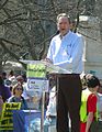 Image 61Ramsey Clark speaks at the March 20, 2010, anti-war protest (from Protests against the Iraq War)