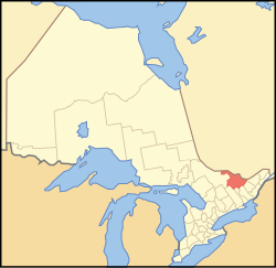 Location of Renfrew County