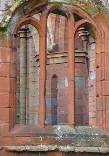 File:A window onto Lanercost Priory - geograph.org.uk - 1149726.jpg