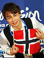 Alexander Rybak, pemenang pertandingan tahun 2009 untuk Norway.