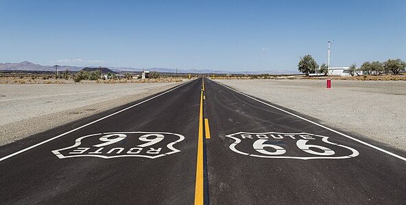 Amboy (USA), Historische Route 66 (2012)