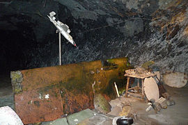 Seegrotte Austria 04 - rest of He 162.JPG