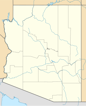 Map showing the location of Colorado River State Historic Park