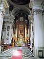 Vue intérieure de la basilique.