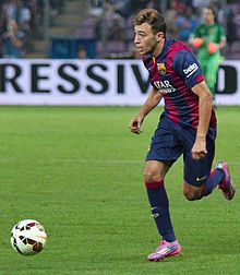 Barça - Napoli - 20140806 - 27 - Munir el Haddadi cropped 1.jpg