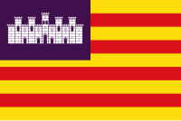 Drapeau des Baléares