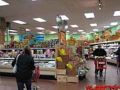 Exemple d'intérieur Trader Joe's.