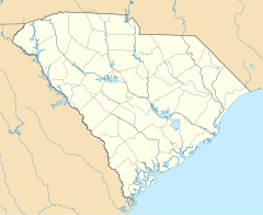 Клифтон на карти South Carolina