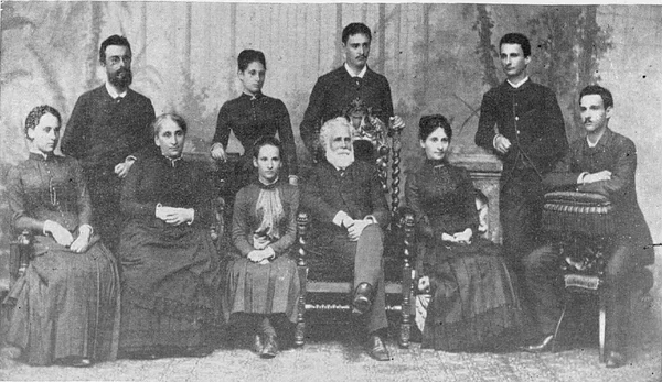 Familia Brătianu la 1885