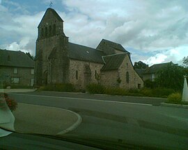 The church in Meilhards