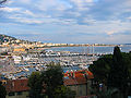 Overview of Cannes from La Castre