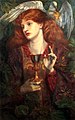 Rossetti, Le Saint Graal, 1874, collection privée.