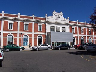 Fachada de la Estacion de trenes