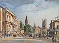 Image 41Whitehall by Francis Dodd (1920) displaying the Palace of Westminster (from Culture of England)