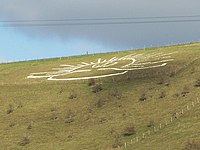 The Lamb Down Badge, near Codford, Wiltshire[39]