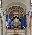 Image 1 Portsmouth Cathedral Photograph credit: David Iliff Portsmouth Cathedral is an Anglican cathedral in the centre of Old Portsmouth in Portsmouth, England. It is the cathedral of the Diocese of Portsmouth and the seat of the bishop of Portsmouth. This photograph shows the cathedral's West Great Organ, installed in 2001 to supplement the existing pipe organ that had been installed by Nicholson & Co Ltd in 1994 by speaking directly into the nave. More featured pictures