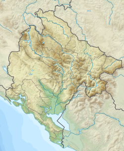 1979 Montenegro earthquake is located in Montenegro