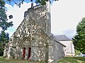 Chapelle Saint-Maurice du Moustoir : la façade.