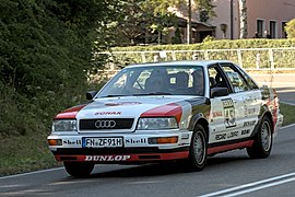 Audi V8 quattro DTM - left front view