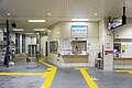 いわて沼宮内駅改札口