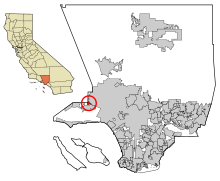 Lage Hidden Hills’ im Los Angeles County