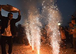 Notte Yaldā del 2017 al Sarpol-e Zahab