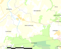 Saint-Denoual – Mappa