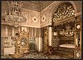 Chambre à coucher du bey au palais de Ksar Saïd en 1899.