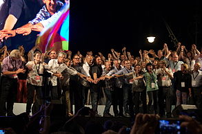 Foto unitària de candidats