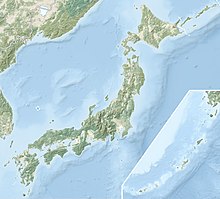 支笏湖の位置（日本内）