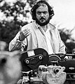 Stanley Kubrick in 1975 overleden op 7 maart 1999