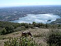 Il lago visto dal Monte Cornizzolo