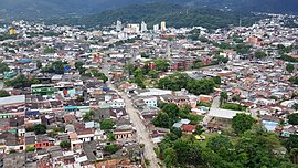 Blick auf Villavicencio