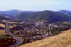 Skyline of Massiac